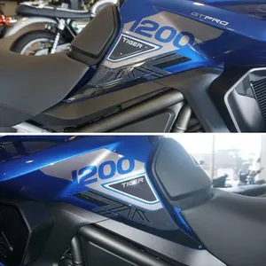 Adesivi 3D per protezione laterale moto compatibili con Triumph Tiger 1200 GT e GT Pro - Product Image 4