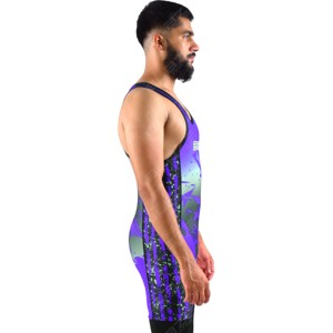 Camiseta de lucha libre unisex OEM para hombres de alta calidad estirable y cómoda para el rendimiento de los luchadores - Product Image 4