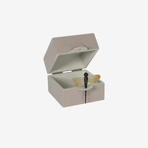 กล่องเก็บของเคลือบเงาหรูหรามันวาวสูงหรูหราหรูหราสําหรับตกแต่งบ้าน - Product Image 6