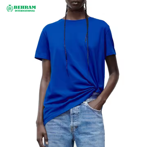 T-shirt personnalisé pour homme 100% coton, délavé à l'acide, écologique, anti-boulochage, coupe classique, grammage lourd 200 GSM, délavage à la pierre - Product Image 2