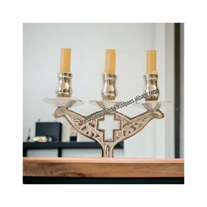 Vente en gros bougeoir moderne petit moyen grand dessus de table sol toutes tailles pour mariage et décoration de noël à bon prix - Product Image 4