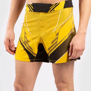 Alta calidad 100% poliéster sublimación Muay Thai corto hacer sus propios pantalones cortos MMA pantalones cortos de lucha artes marciales desgaste elegante - Product Image 3