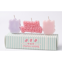 Decorative Handmade <b>Paraffin</b> Wax Birthday Candles for Parties Weddings Home Decor - Product Image 2