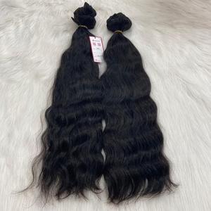 Extension de Cheveux Humains Clip Ins Couleurs de Cheveux Noir Naturel Cheveux Ondulés Flexible Appliquer Couleur Tendance Top Qualité - Product Image 6