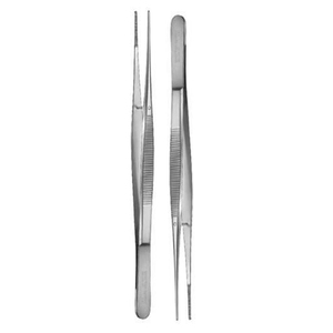 Nouveaux Instruments chirurgicaux droits de pinces à micro-pansement en acier inoxydable avec équipement médical de tissus de pansement Mani Adson - Product Image 6