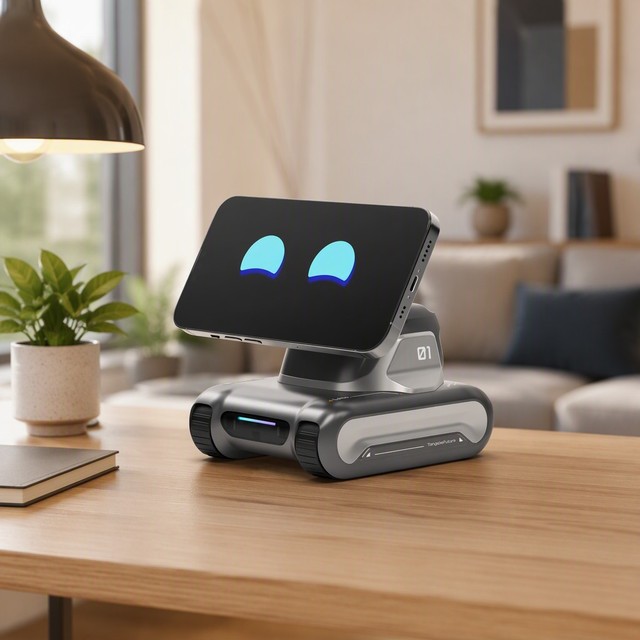 LOOI Intelligent Desktop Robot AI Face Recognition Gesture Control Interactive Voice Dialogue Assistant Chinese English