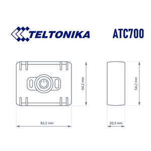 Teltonika ATC700-Compact, Mini Rastreador GPS 4G LTE Cat 1 para Activos y Personal, Sistema Operativo Android, Material Plástico - Product Image 2
