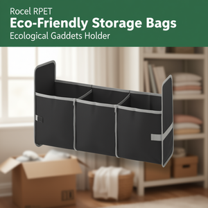 Borse portaoggetti ecologiche Rocel RPET, porta gadget ecologici - Product Image 3