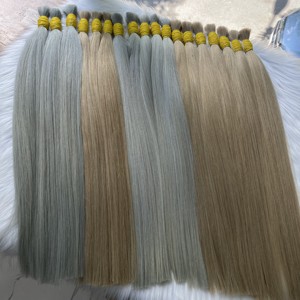 Extensions de cheveux Remy vietnamiens de qualité supérieure, super double drawn, double trame, cuticules alignées, toutes couleurs - Product Image 1