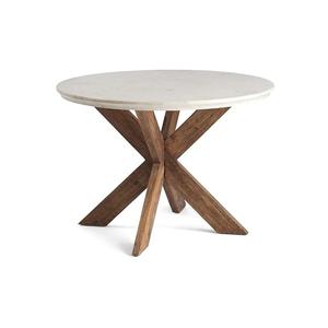 Modern Premium <b>White</b> Marble Top Coffee <b>Table</b> with Metal Base <b>round</b> Indoor Living Room Furniture for Housewarming - Product Image 5