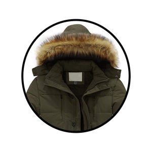 2024 Thicken New Winter <b>Men</b> Warm Hooded Parka Coat <b>Fleece</b> <b>Men's</b> <b>Jackets</b> Outerwear Overcoats <b>Thick</b> Warm - Product Image 3