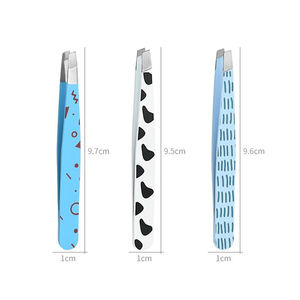 Pinzas Profesionales para Cejas Inclinadas de Acero Inoxidable, Herramientas de Manicura para Uso Estético, Tijeras de Punta Fina, Servicio OEM de Belleza - Product Image 6