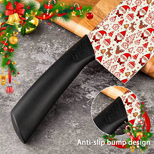 Juego de Cuchillos de Chef, 5 Piezas, Cuchillo de Cerámica con Mango de Plástico para Restaurante, Cocina Comercial, Venta Caliente, Entrega Rápida, Dropshipping - Product Image 4