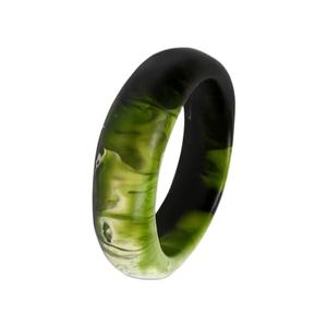 Meilleure vente 2024 résine verte Mehndi Design Bracelet à la main Bracelets de manchette à la mode pour femmes et artisanat - Product Image 1