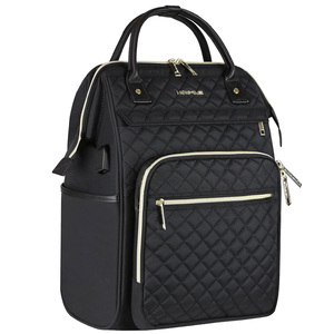 Sac d'ordinateur étanche personnalisé de grande capacité pour le travail, les voyages d'affaires et l'université avec fermeture à glissière - Product Image 6