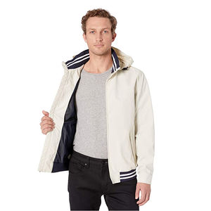 Nouveauté Vestes à manches régulières pour hommes Coupe-vent Vestes en polyester pour hommes Logo personnalisé Bomber Jacket Pas cher Faible MOQ - Product Image 4