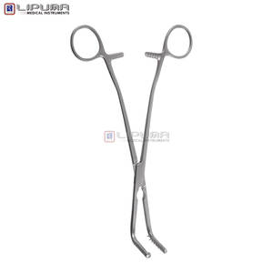 Pinzas de Sarot Bronchus de alta calidad, fórceps, instrumentos médicos bronquiales esterilizables duraderos quirúrgicos - Product Image 3