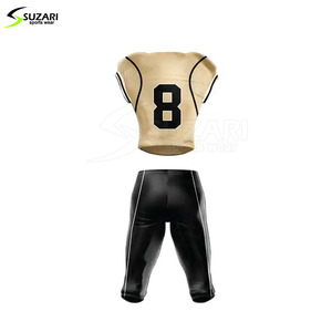 Uniforme de football américain le plus récent le plus vendu uniforme de football américain à séchage rapide pour adultes - Product Image 2