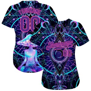 Camiseta de béisbol personalizada al por mayor, camiseta de béisbol con estampado por sublimación, ropa de práctica deportiva de Softbol Profesional, estilo para hombre - Product Image 2