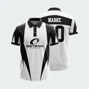 Service OEM Concevez votre propre logo Polos vierges unis pour hommes Polos légers à impression personnalisée pour hommes Street Wear - Product Image 5