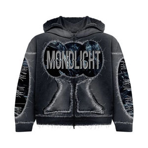 เสื้อฮู้ดดี้ผ้าฝ้ายเฟรนช์เทอร์รี่ 100% ซักกรด ทรงปกติ ใส่ได้ทั้งชายและหญิง สไตล์ลำลองสำหรับฤดูหนาว แฟชั่นสตรีทแวร์สุดเทรนดี้ รับสกรีนโลโก้ตามแบบ - Product Image 2