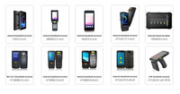 Buena calidad V9000S(UHF) 5,5 pulgadas 3 + 32 código de barras NFC UHF RFID escáner Pda gobierno/finanzas de mano IOT resistente Pda Android Pdas