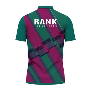 Polos para hombre con tacto de algodón transpirable y spandex que proporcionan comodidad, polos para hombre para actividades de verano - Product Image 2