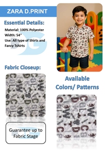 Textured shirting fabric with neat appearance, suitable for light formal wear and fashionable shirts - Product Image 4