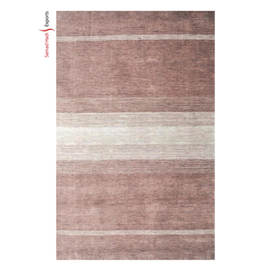 Nueva llegada elegante alfombra de algodón de telar hecho a mano alfombra de dormitorio bordada diseño abstracto para enriquecer su sala de estar - Product Image 2