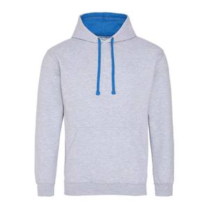 Wholesale Contrast <b>Hoodies</b> Custom Warm Double <b>Lined</b> Plain Pullover Hoodie - Product Image 3
