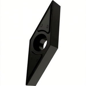 Inserto de herramienta de torneado giratorio ISO VBMT 160404E-FF2T9335 D.4.4mm con recubrimiento MT-CVD para PU 10 indexable - Product Image 2