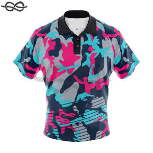 Polos brodés à manches longues avec logo personnalisé de haute qualité pour hommes femmes polos de golf personnalisés en polyester spandex pour hommes - Product Image 3
