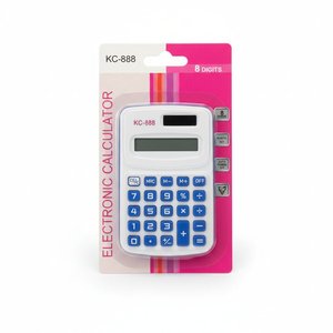 Mini calculatrice de bureau portable, double alimentation, affichage à 10 chiffres, couleur aléatoire, pour l'école et le bureau - Product Image 3