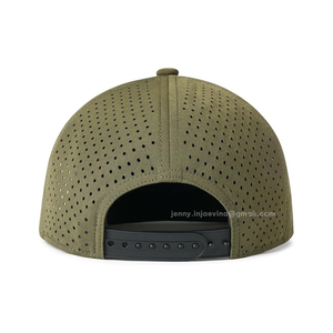 Vente en gros de haute qualité 7 panneaux découpé au laser Performance chapeau imperméable respirant casquette Logo personnalisé Patch Golf Gorras Vietnam Factory - Product Image 5