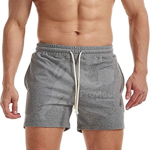 Pantalones cortos de gimnasio para hombre hechos de algodón de último diseño para tamaño adulto Fabricación de Pakistán pantalones cortos de gimnasio para hombre - Product Image 3