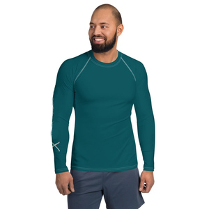 Meilleure qualité chemise de Compression unisexe séchage rapide BJJ Rash Guard vêtements de Protection d'écran solaire Anti-UV respirant imprimé pour - Product Image 1