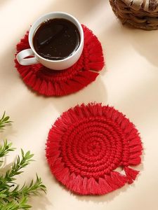 Nouvelle arrivée caboteur macramé en coton avec tissage en spirale et structure douce idéal pour un décor fonctionnel ou des touches faites à la main - Product Image 3