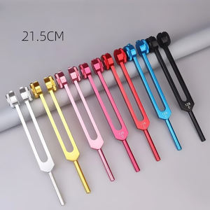 SET 7 Instruments de musique médicinaux durables en aluminium de haute qualité pour la thérapie sonore et l'aide auditive 128/256/512Hz - Product Image 1