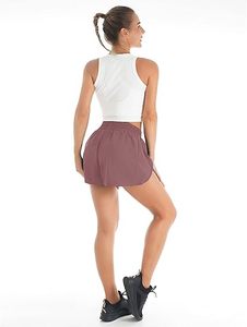 Pantalones cortos de verano para mujer, ropa deportiva transpirable de cintura alta, ropa de calle de salón de Yoga, ropa de marca atlética de moda personalizada informal - Product Image 5