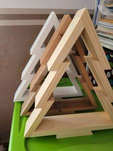 Árbol de Navidad festivo, decoración ecológica, regalo hecho a mano, árbol de madera ornamental hecho en cerezo, un árbol para cualquier temporada - Product Image 3