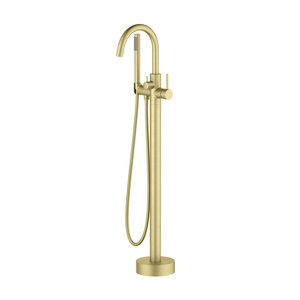 Robinet de baignoire au design classique, couleur unie, fabriqué au Pakistan, finition polie. - Product Image 1