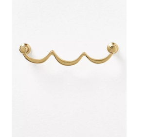 Tirador minimalista de tira larga para puerta de armario, color bronce amarillo - Product Image 6