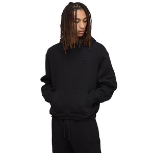 ชุดเสื้อมีฮู้ดและกางเกงจ็อกเกอร์สำหรับผู้ชายทรงโอเวอร์ไซส์ผ้าฟลีซใส่สบายเสื้อผ้าแนวสตรีทสองชิ้น OEM ฉลากส่วนตัว - Product Image 3