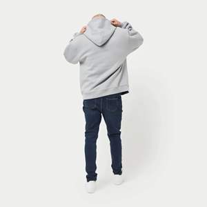 Alta calidad 400gsm algodón francés Terry Oversize Hoodie grueso polar gota hombro liso en blanco personalizado sudaderas con capucha para invierno - Product Image 4