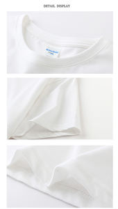 210GSM Hombres Verano 100% Camiseta de algodón Impresión Camiseta personalizada Camisetas gráficas de gran tamaño - Product Image 2