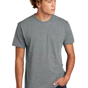 T-shirts Heather Gray Tri-Blend Next Level pour hommes, coupe ajustée premium, CVC Crew Tee N6210-CHARCOAL - Product Image 1