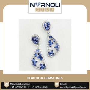 Pendientes de plata de ley para mujer con circonita y ónix verde tachonados a precio de mercado - Product Image 6
