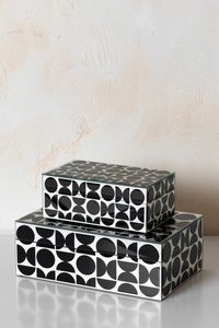 Resin Inlay Mop Boxes Elegant Handcrafted Storage Boxes for Home and Office Custom Resin Mop Storage Boxes Storage Solutions - Product Image 2