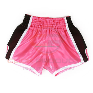 Shorts de MMA en polyester pour hommes, impression numérique d'entraînement, vente en gros, pas cher, couleur personnalisée, logo uni, style Muay Thai, boxe, combat UFC - Product Image 2