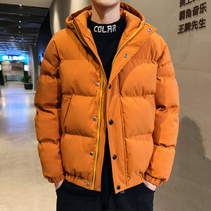 Custom Men's Winter Parka Thick <b>Cotton</b> <b>Padded</b> Bubble Coat the North Jacket Face Puffer with Down Customizable for Men Women - Product Image 2